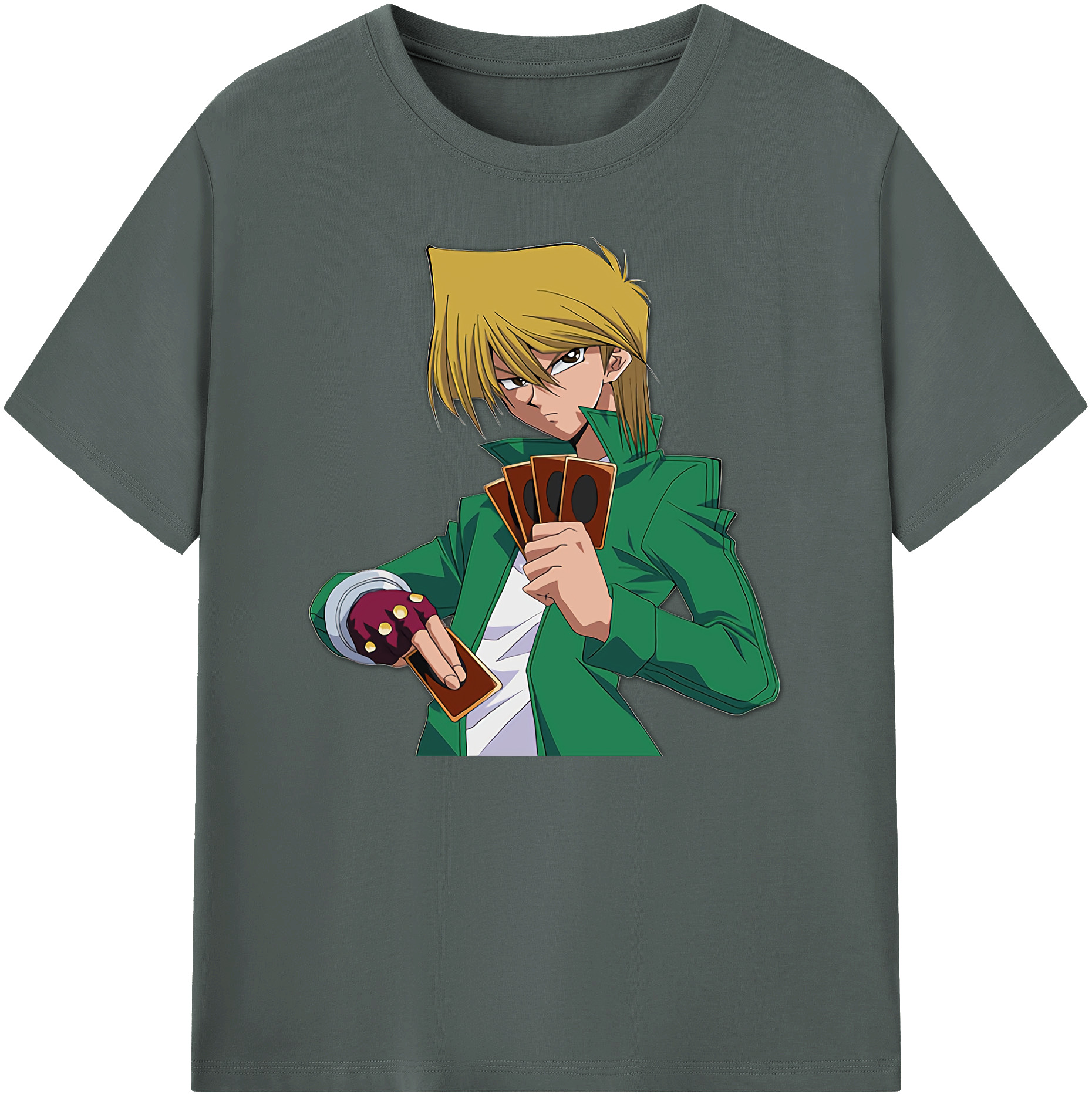 （画像用） 遊☆戯☆王 Yu-Gi-Oh! 綿100％ メンズ半袖Tシャツ｜肌触りやわらか＆通気性
